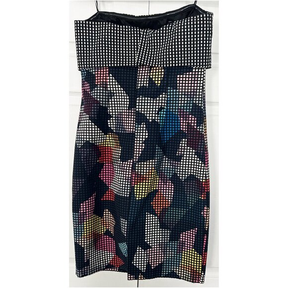 TRINA TURK Multicolor Daja Strapless Dress Size 6 - Picture 4 of 5